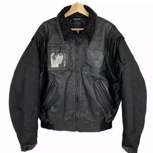 SOLD Dainese Leather Front Motorcycle Jacket Mens